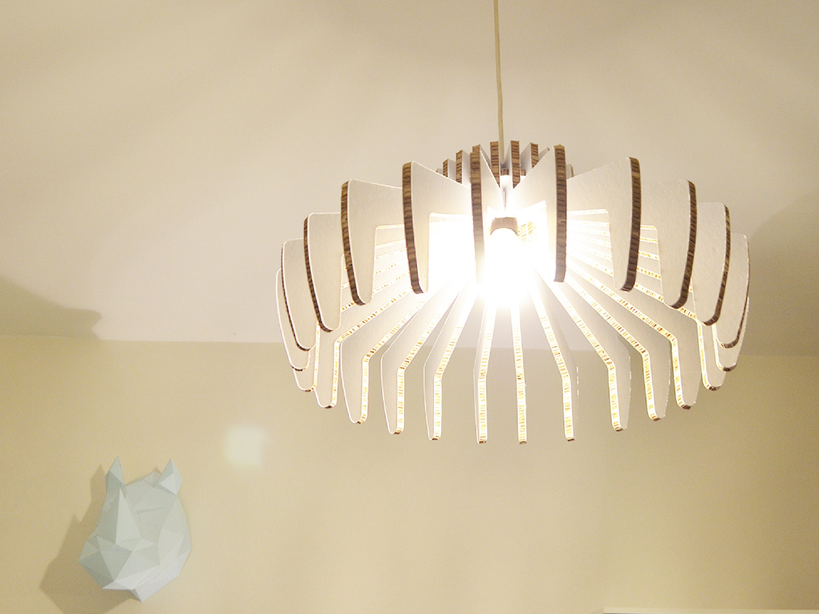 Jellyfish Pendant Lightshade Template / 565mmdia X 275mmh Etsy UK