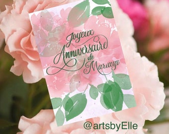 Carte Anniversaire Etsy