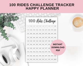 100 Rides Challenge Fitness Tracker