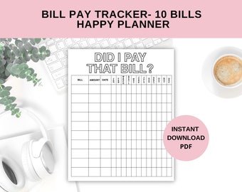 2023 BILL PAY TRACKER- 10 Bills