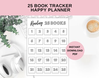 Reading Tracker for HP Printable- 25 Books