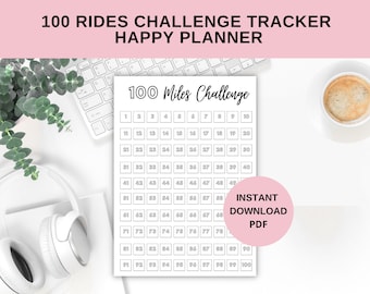 100 Miles Challenge Fitness Tracker