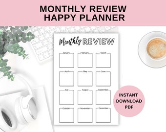 Printable Book Tracker- Monthly for HP Classic