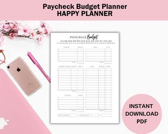 Paycheck Budget Printable