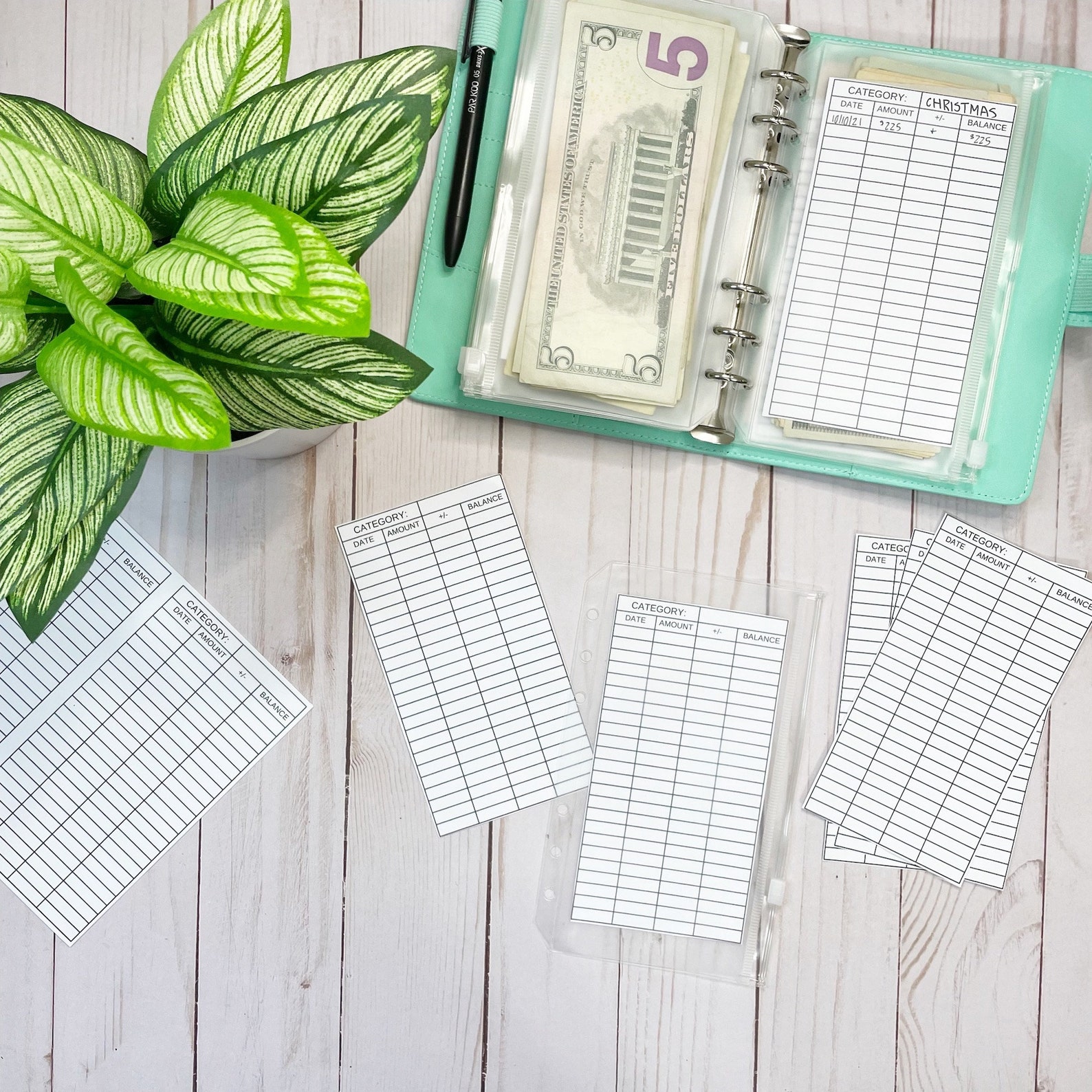 CASH ENVELOPE INSERTS Etsy