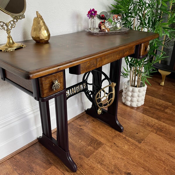 Singer Sewing Table Etsy UK