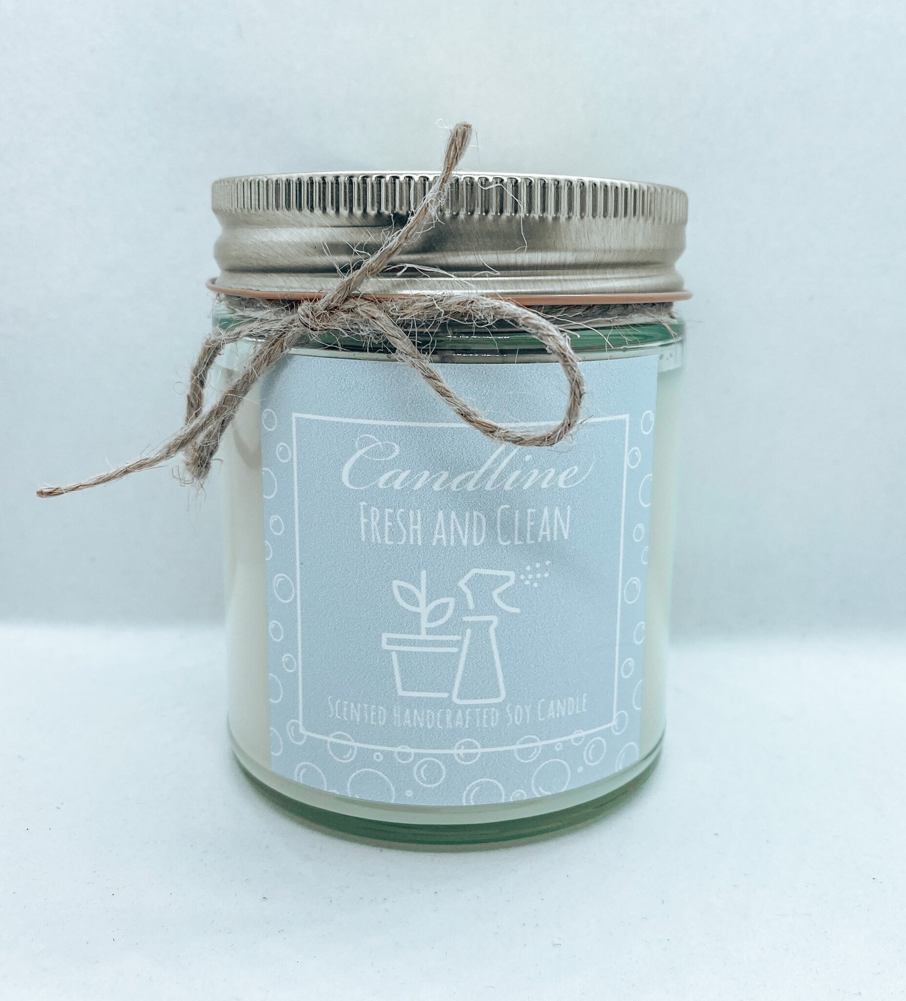 Fresh and Clean Candle Scented Handcrafted Candle 100 Etsy