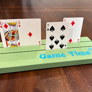 Porte-cartes en bois