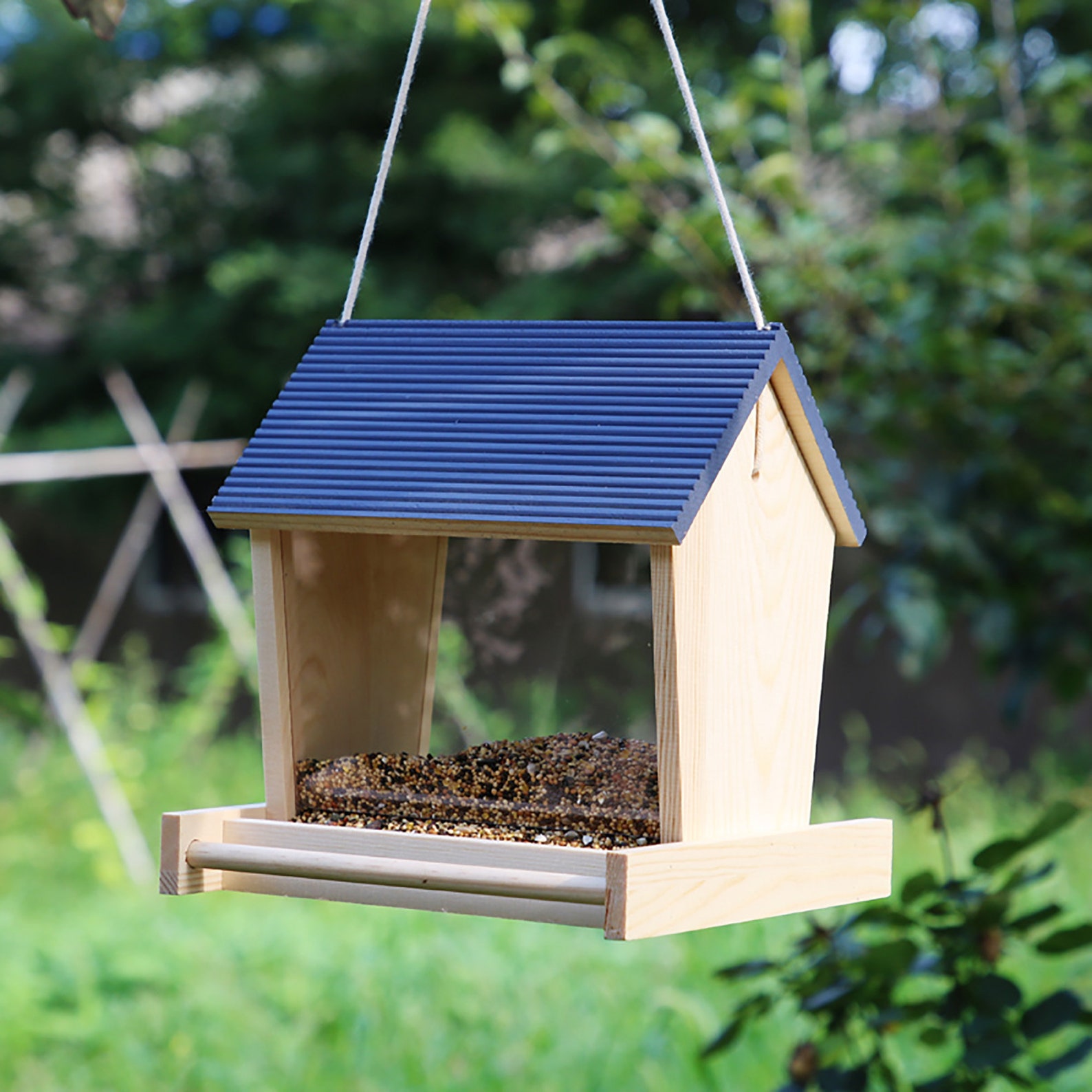 Outdoor Automatic Feeder Bird Feeder Rainproof Feeder Bird Etsy