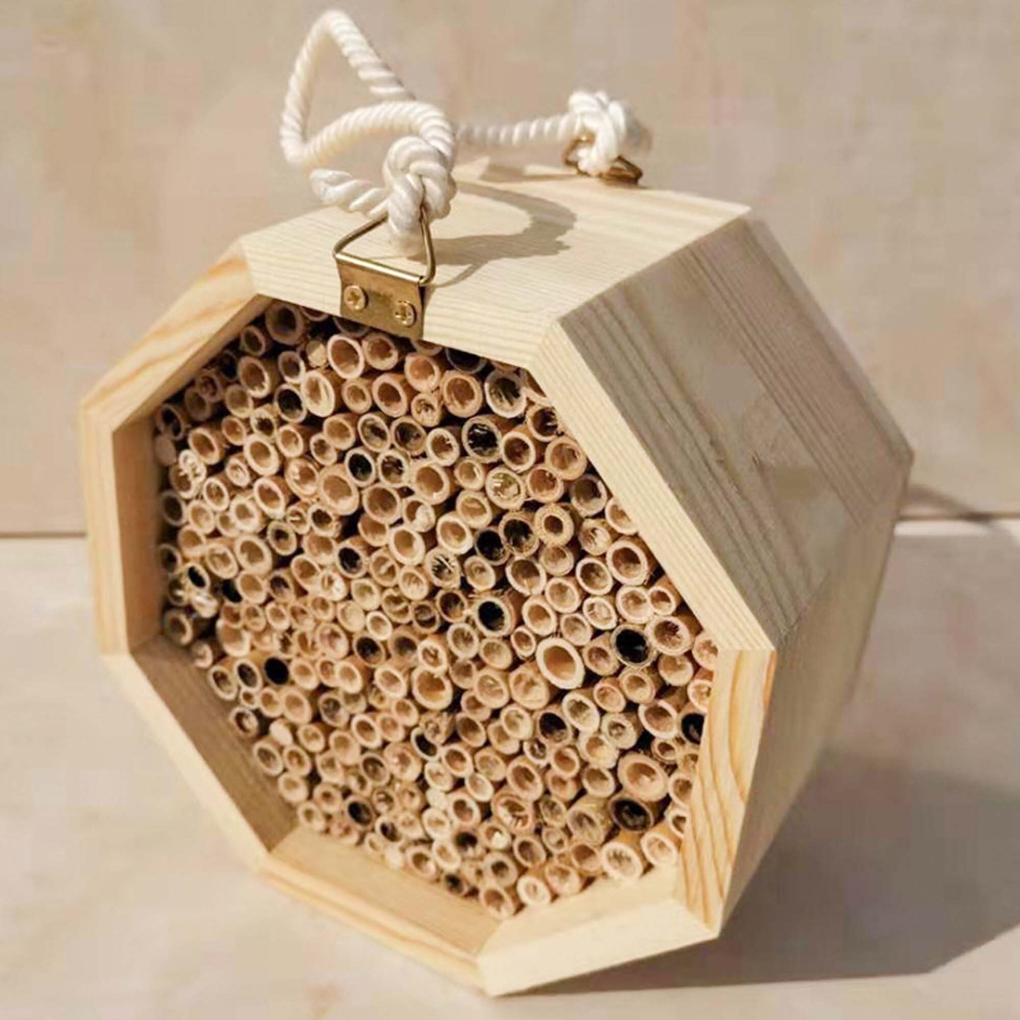 Wooden Bee House Handmade Beehive Domestic Bee Box Honey Etsy