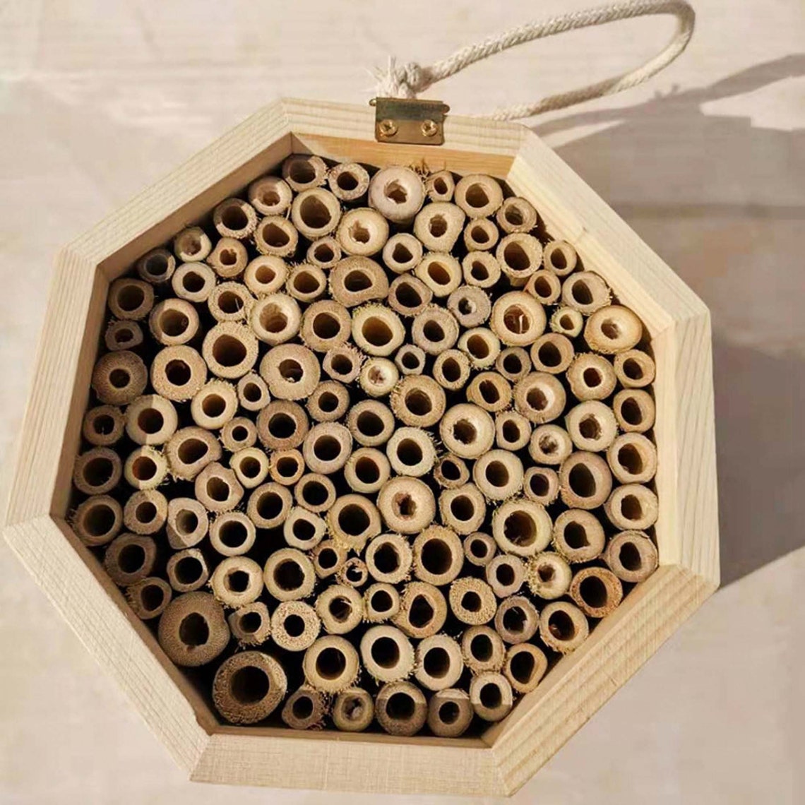 Wooden Bee House Handmade Beehive Domestic Bee Box Honey Etsy