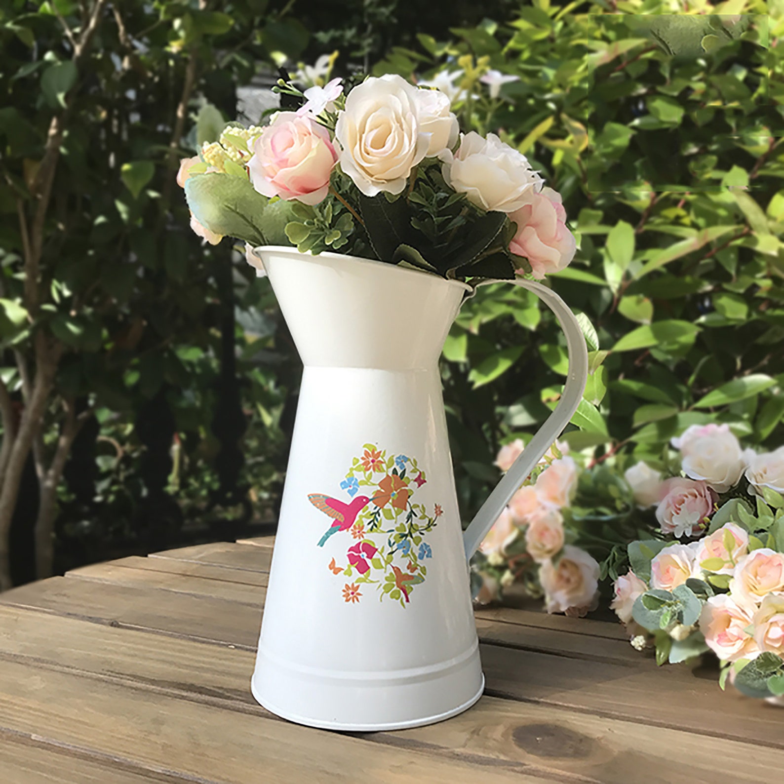 Flower Arranging Buckets Watering Cans Solidcolor Watering Etsy