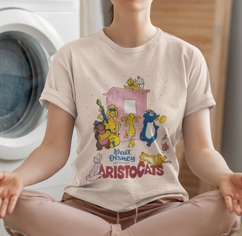 Walt Disney The Aristocats Shirt, The Aristocats Playing Piano Shirt