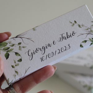 Scatola portaconfetti Matrimonio Mini Sfilo Fiori di Campo | Bomboniera Personalizzata Ortensie Lavanda | Già Montata