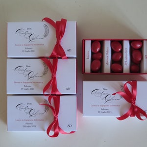 Set  Scatola degustazione 3 scomparti con divisori personalizzati