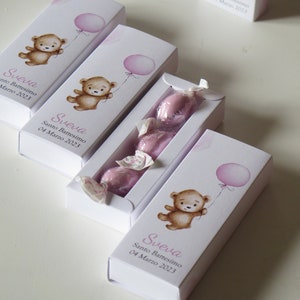 Set  Scatola portaconfetti battesimo