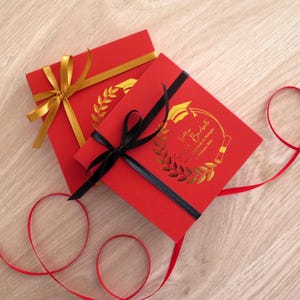 Set Scatola degustazione 4 scomparti porta confetti LAUREA oro