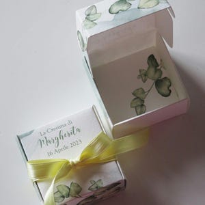 Set Scatoline porta confetti Cresima & Comunione fai da te-già montate