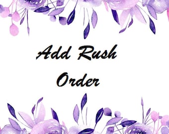 Rush My Order or Add extra symbols or extra letters to markers - add postage
