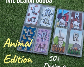 Xray Markers Animal Edition Rad Tech Xray Markers with Initials letters or numbers A-Z;0-9 Animal, farm, dogs, cats, cow, llama