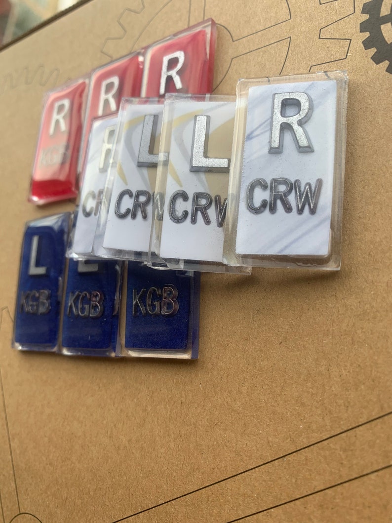 3 Sets Custom Xray Markers Rad Tech Xray Markers with Initials Etsy