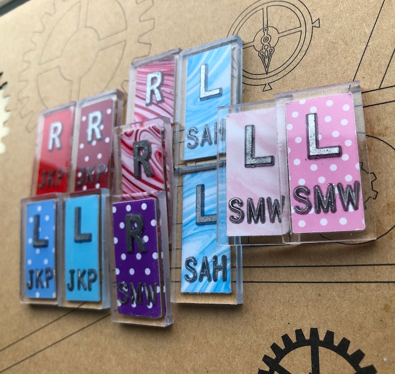 3 Sets Custom Xray Markers Rad Tech Xray Markers with Initials Etsy