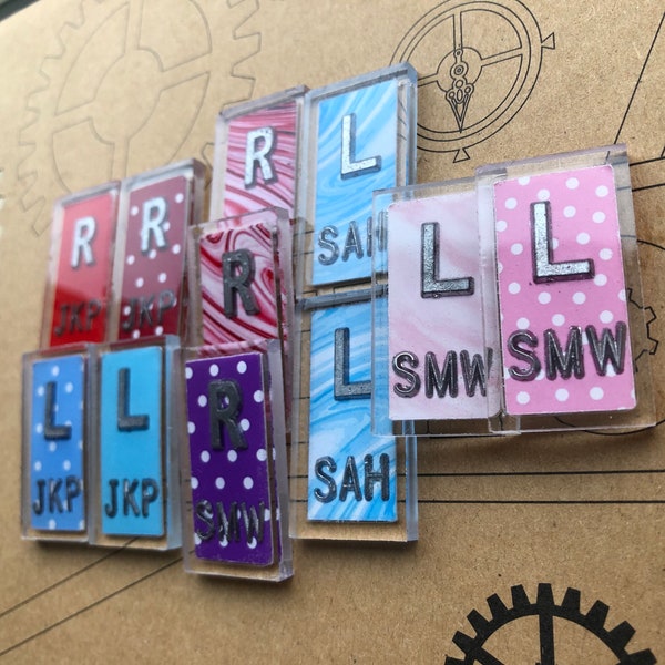 Custom Xray Markers 1 Set Rad Tech Xray Markers with Initials