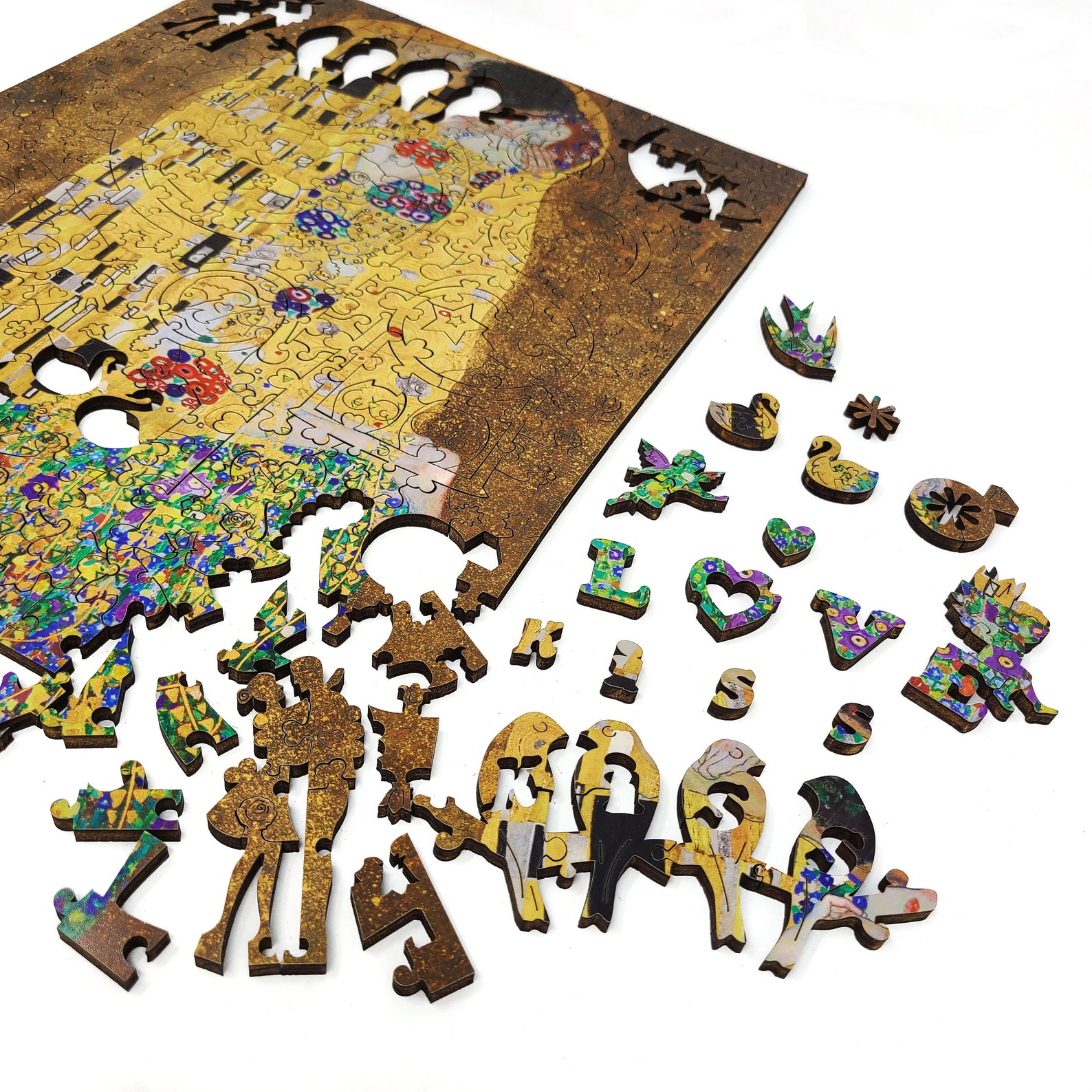 Wooden Jigsaw Puzzles for Adults by Foxsmartbox Unique Etsy