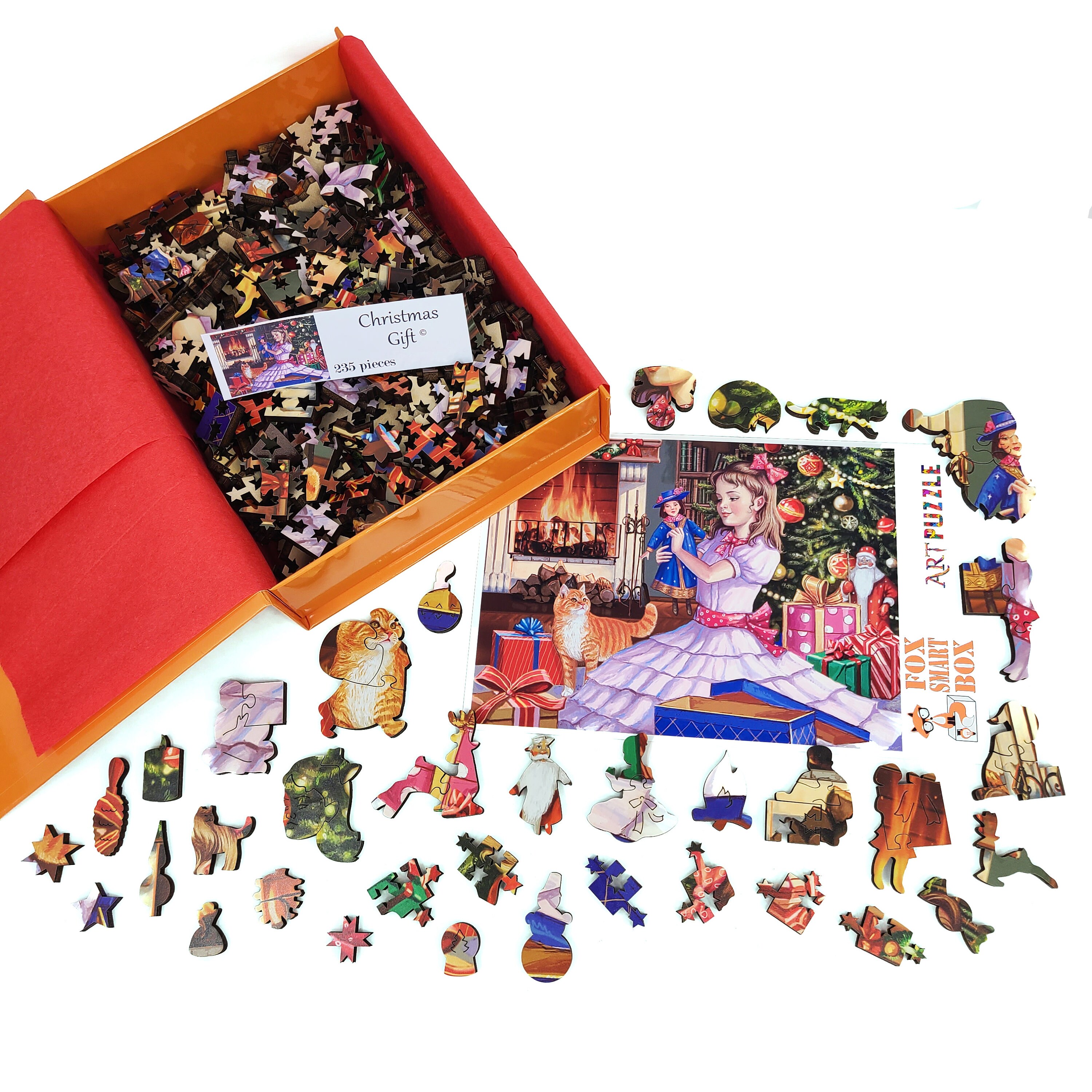 Pomegranate 1000-Piece Jigsaw Puzzle - Tamara Madden "Her Coat Of Many Colors" Art Puzzle, Premium Quality 7 thumbnail image