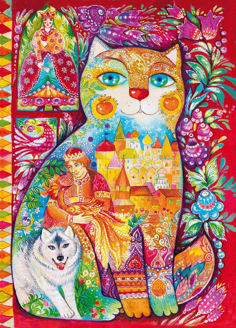 DAVICI Wooden Whimsy Jigsaw Puzzles 180 Pieces Ivan Etsy