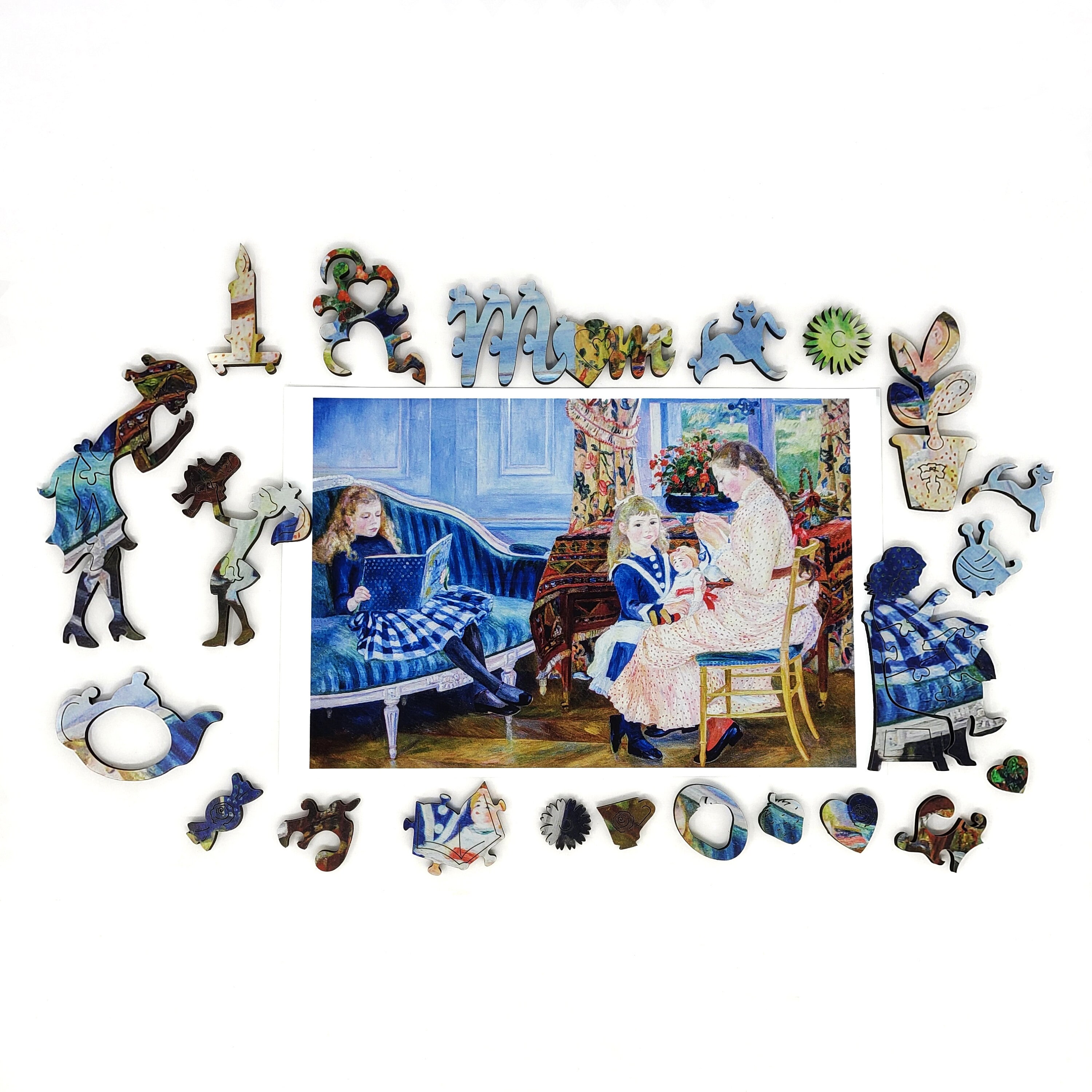Puzzle colorato a forma di fungo fantasia, 1000 pezzi, idea regalo, in legno, per adulti e bambini, dai 10 anni in su, 50 x 75 cm
