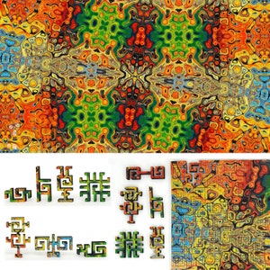 Davici - Unique Wooden Jigsaw Puzzle - 50 Pieces - With the Breeze –  FoxSmartBox