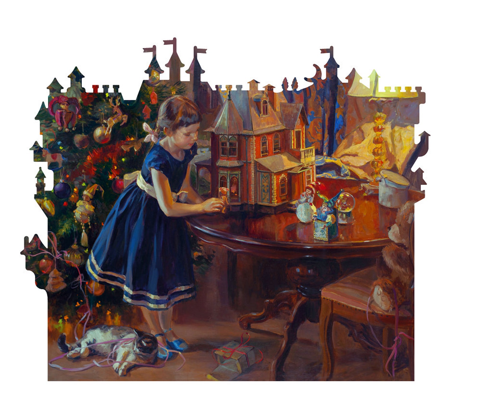 DAVICI Wooden Whimsy Jigsaw Puzzles 240 Pieces Etsy