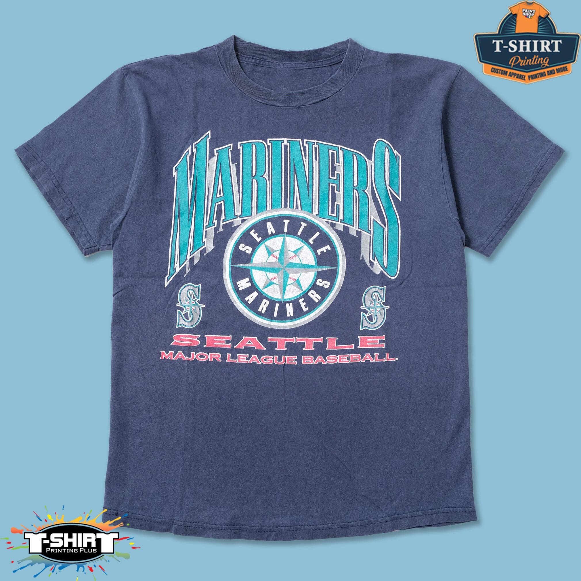 Vintage MLB Seattle Mariners Shirt Baseball Shirt Unisex Etsy