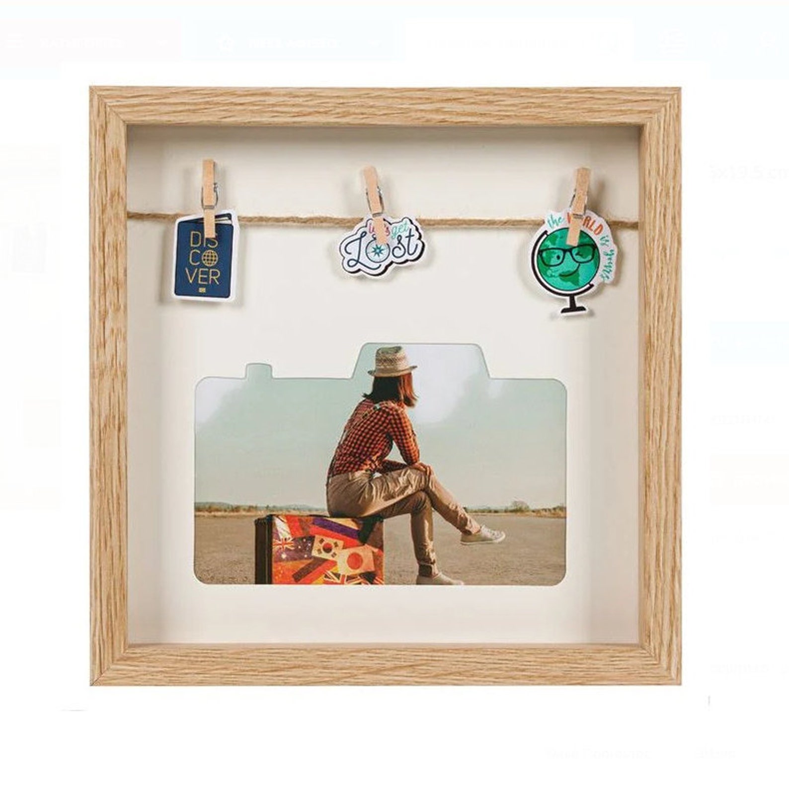 cool travel picture frame