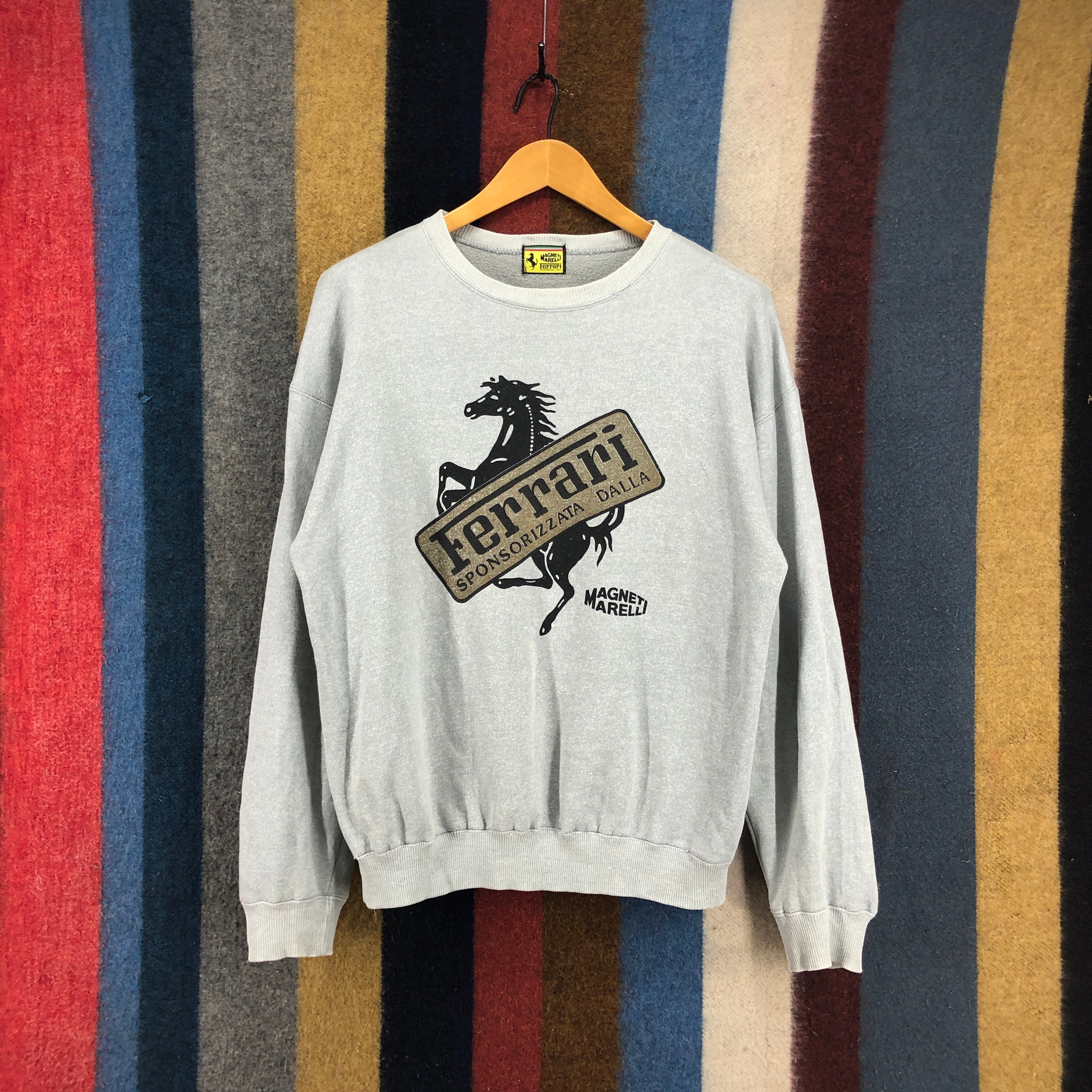 ferrari sweatshirt vintage