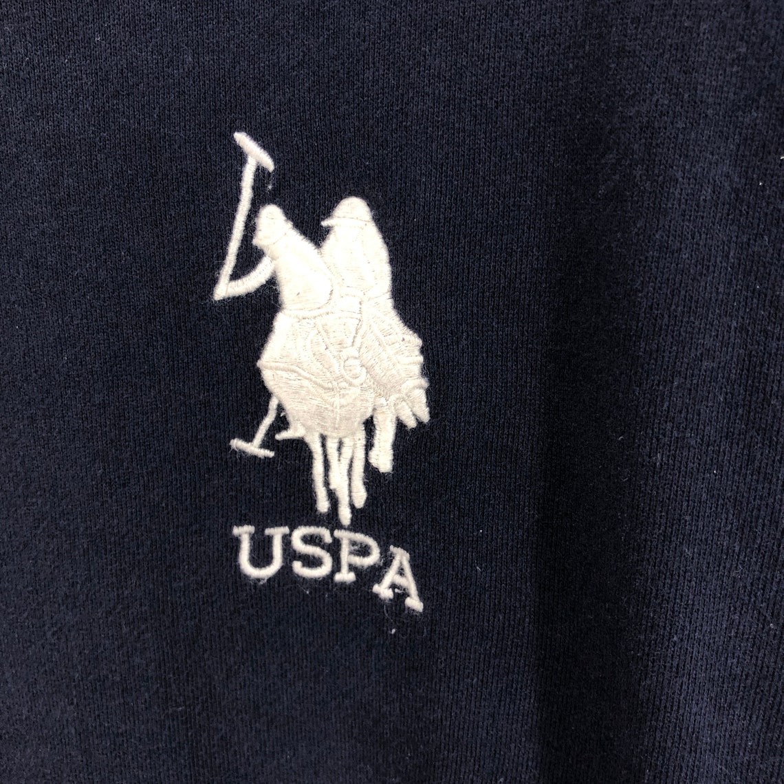 Vintage U.S POLO ASSN Since 1890 Navy Blue Sweatshirt Pullover | Etsy