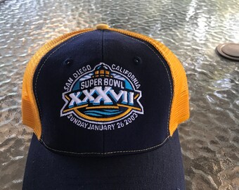 2003 Super Bowl Hat | Etsy