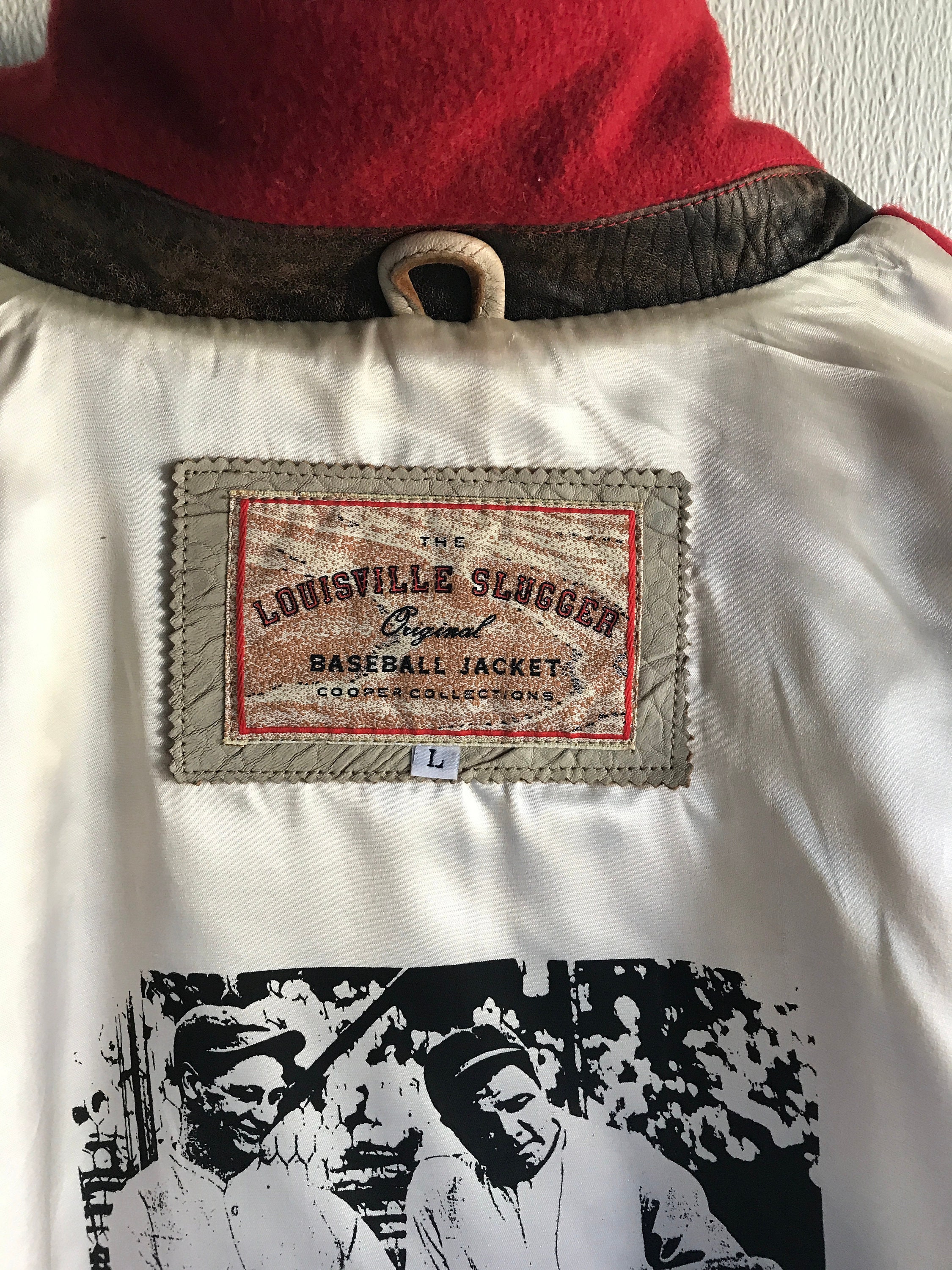 Vintage Louisville Slugger Baseball Jacket 100th Anniversary 