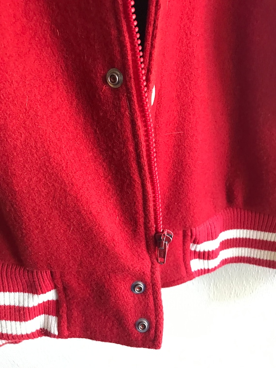 VintageCasablanca88 Vintage 90's Louisville Slugger Wool/Leather Varsity Jacket