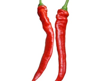Semillas de pimiento dulce Jimmy Nardello - Deliciosas semillas de reliquia
