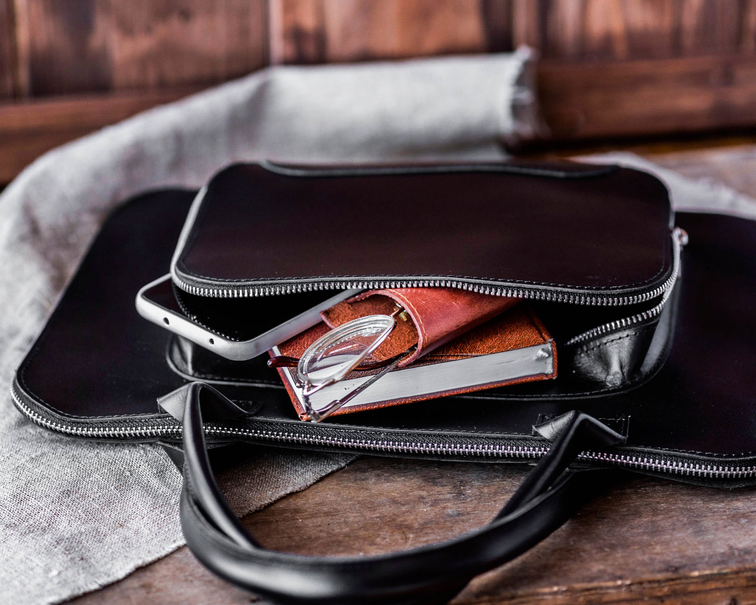 MacBook Pro 16 inch Leather Bag MacBook Air Bag Electronics Etsy