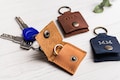 Customized Ring Holder, Wedding Ring Travel Case, Leather Ring Case, Ring Pouch, Ring Pouch, Gym Ring Holder, Earring Keychain Holder product logo