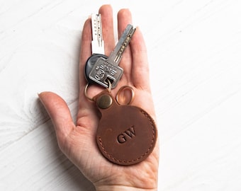 Customized Ring Holder, Wedding Ring Travel Case, Leather Ring Case, Ring Pouch, Ring Pouch, Gym Ring Holder, Earring Keychain Holder