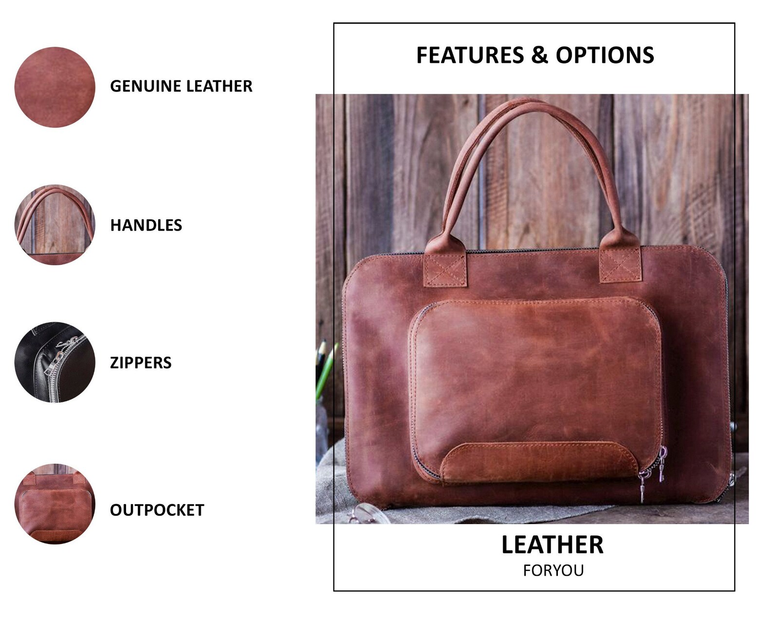 MacBook Pro 16 inch Leather Bag MacBook Air Bag Electronics Etsy