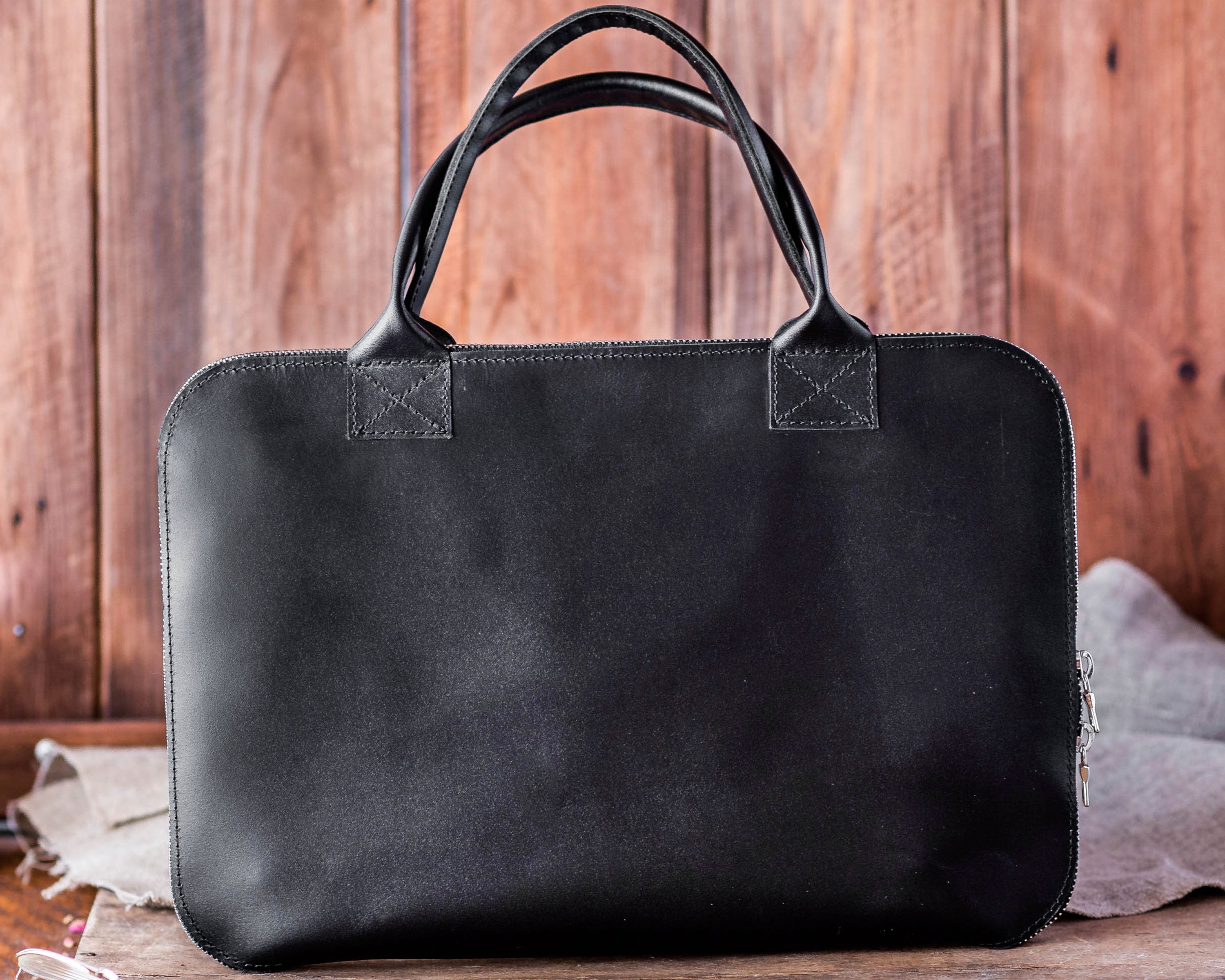 MacBook Pro 16 inch Leather Bag MacBook Air Bag Electronics Etsy