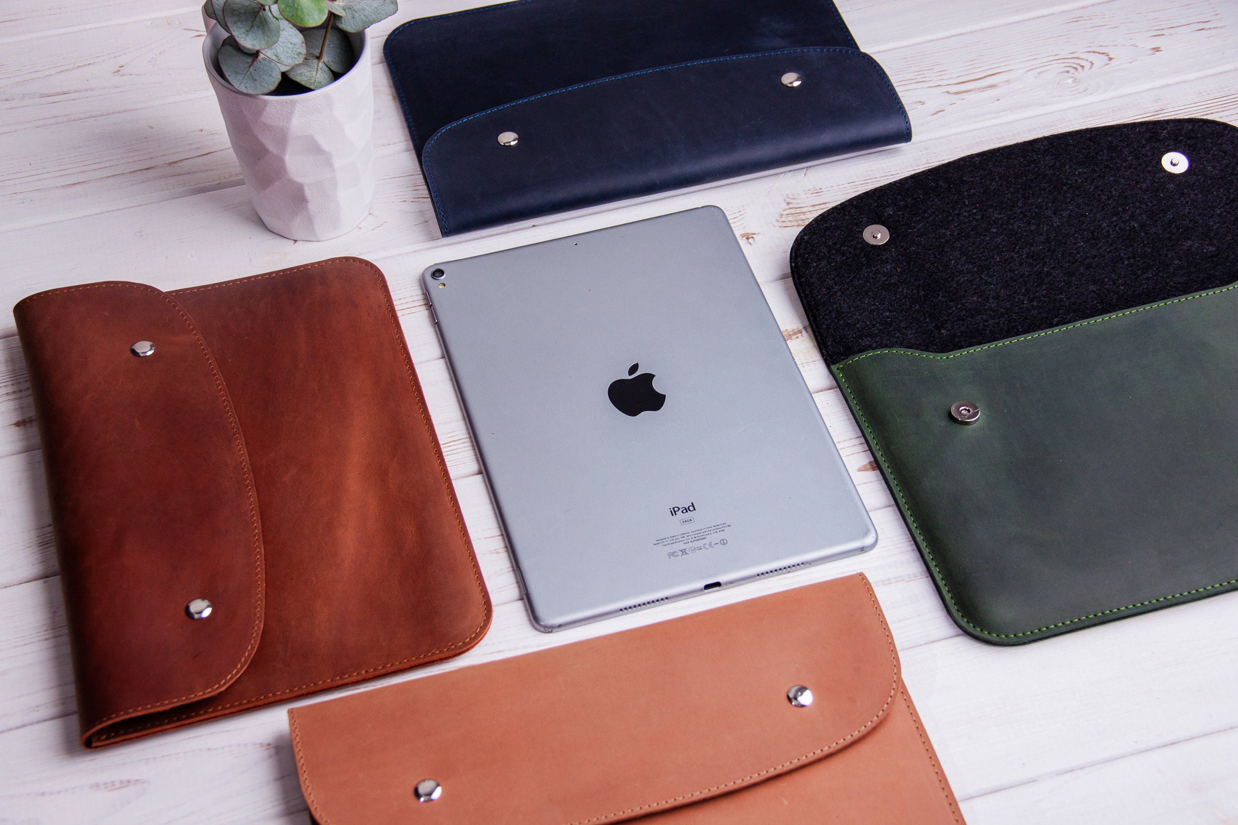 Personalized iPad Case Quality Leather Case Custom iPad Holder Etsy
