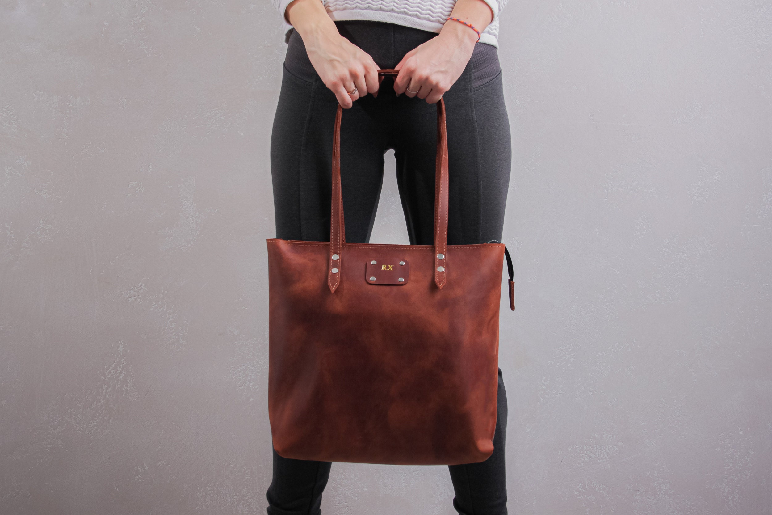 Laptop Bag Minimalist Bag Shopper Bag Leather Bag Custom Bag Etsy
