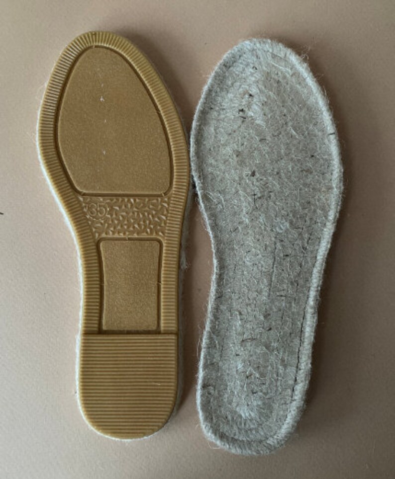 Jute sole for espadrilles DIY Etsy