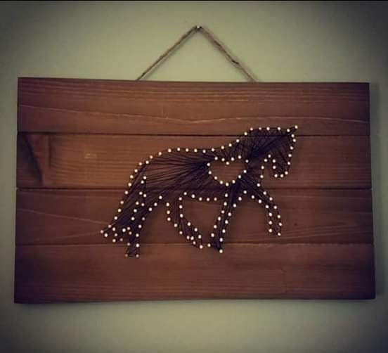 ストリングアート 馬 - Etsy 日本